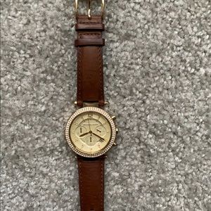 Michael Kors Leather Watch